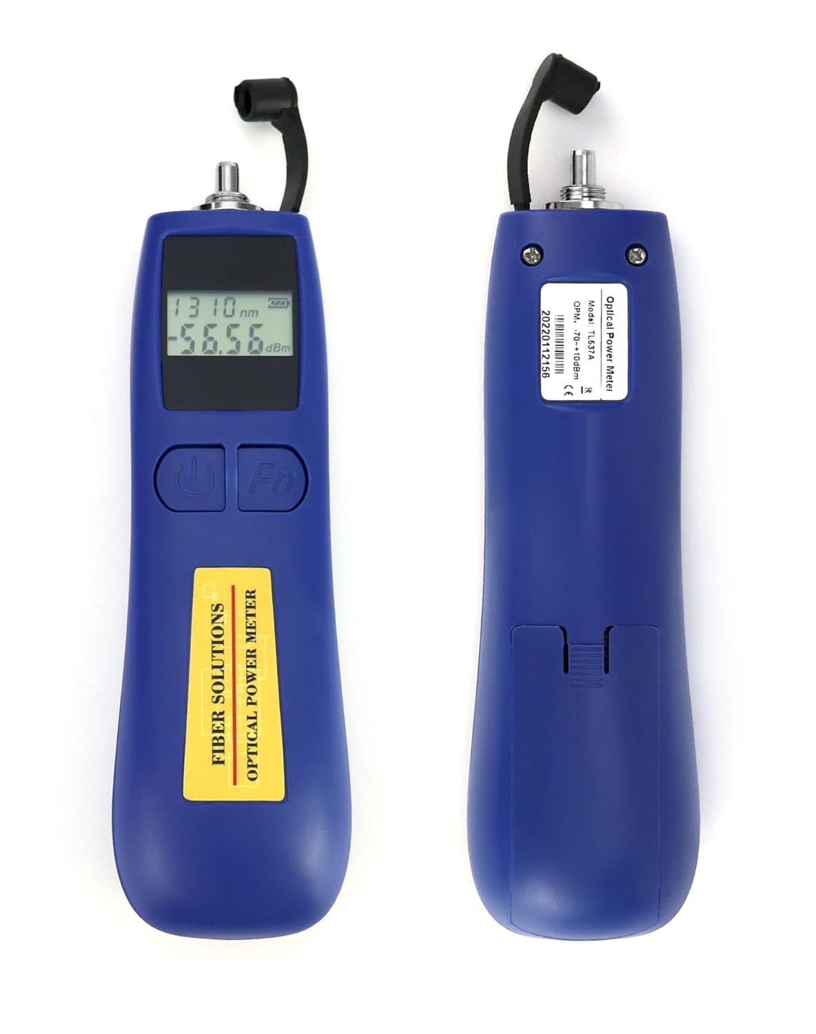 Optical Power Meter, -70~+10 Dbm, with Universal 2.5Mm Interface, Fiber Light Me