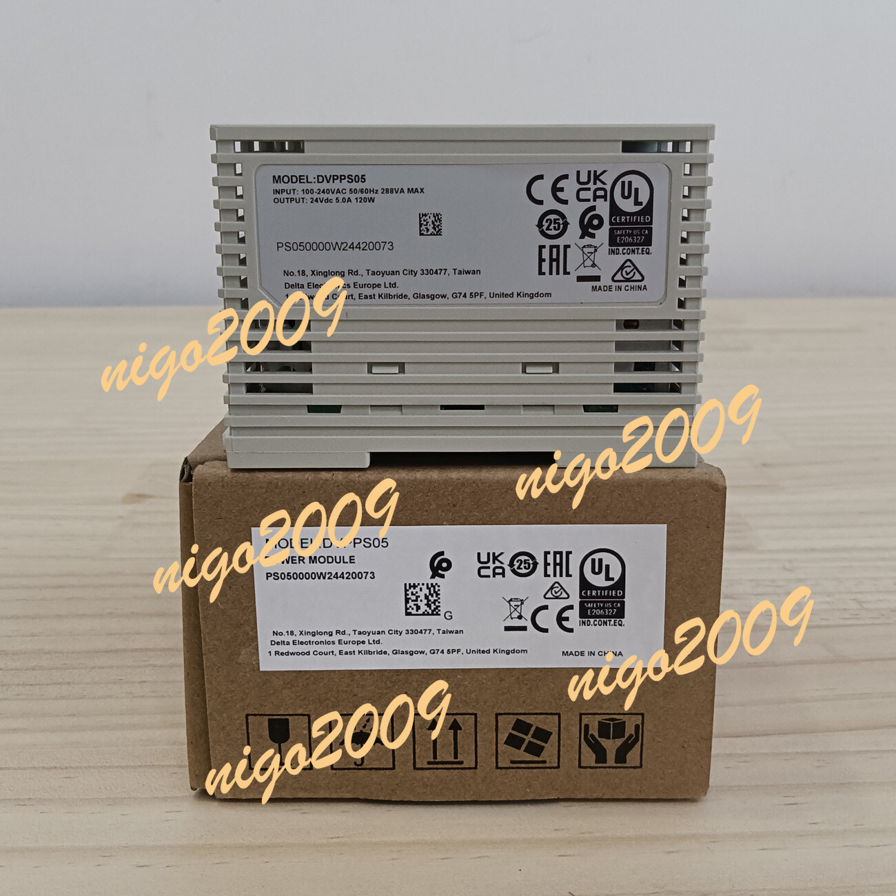 DVPPS05 Delta DC24V 5A PLC Power supply DVP-PS05 new in box