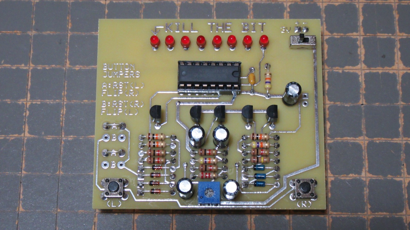 "Kill the Bit" Classic Electronic Game Kit
