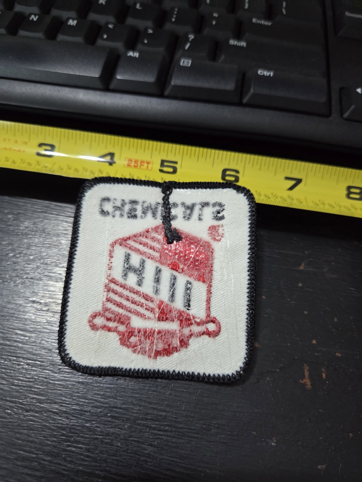 Vintage Hill Solutions Chemicals Embroidered Sew on Patch