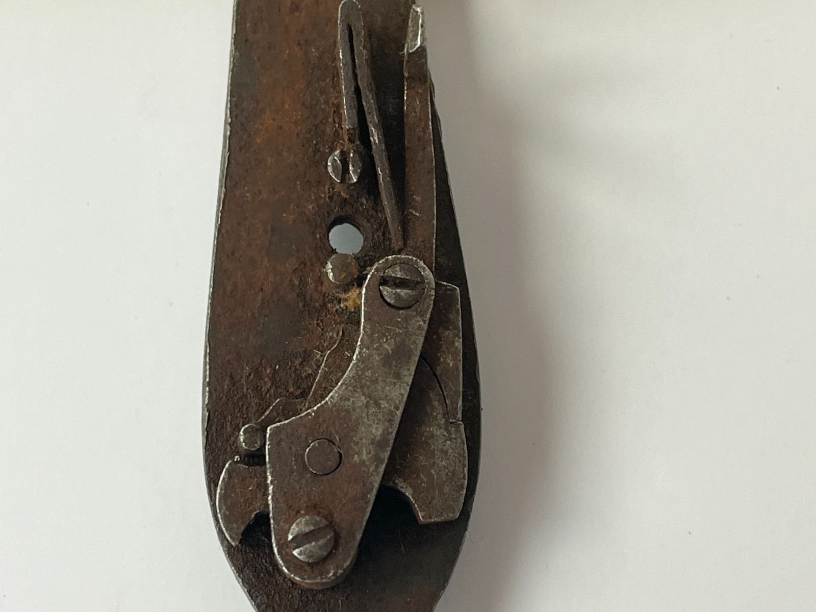 Antique Side Lock Assembly Main Spring Action Percussion rifle