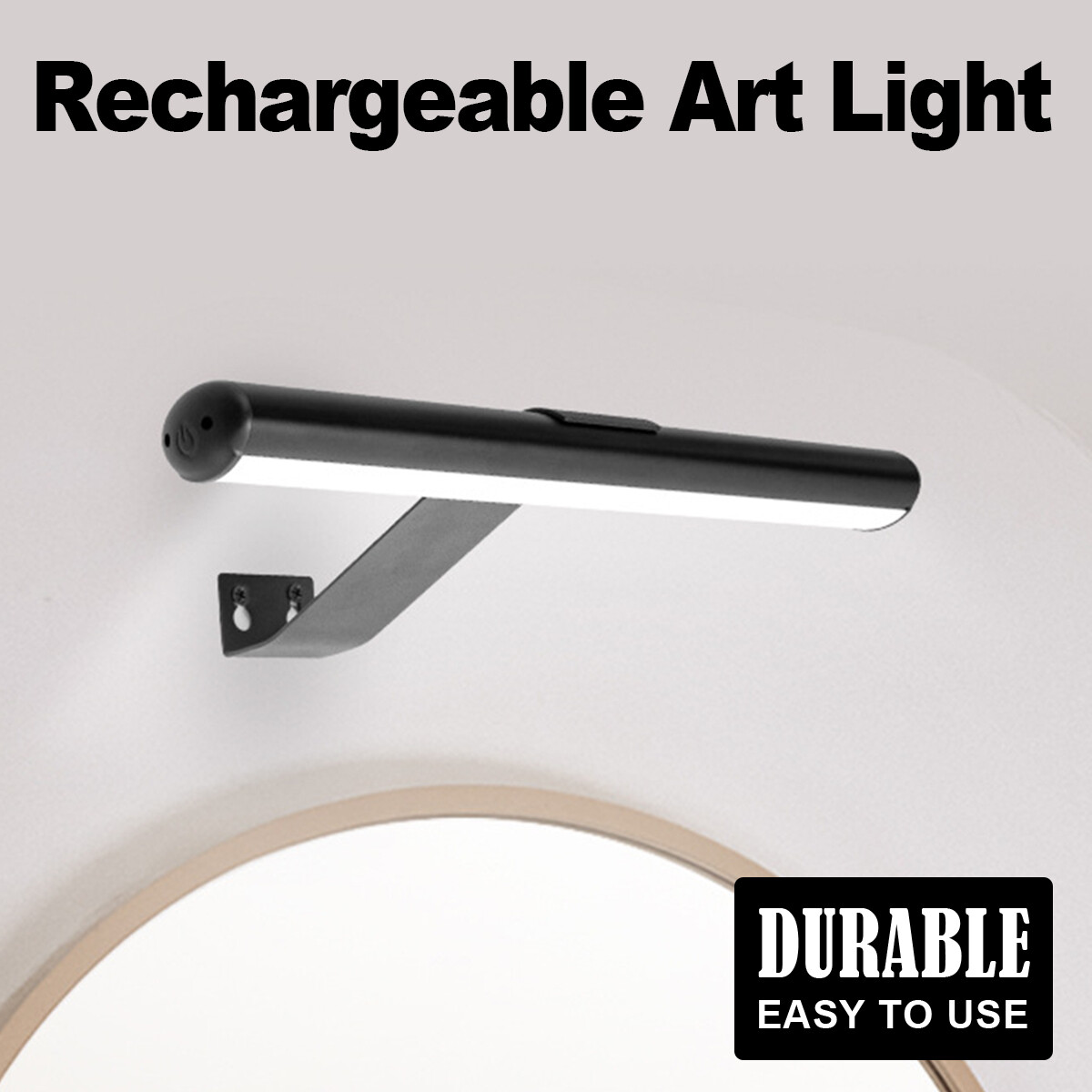 30/40cm Dimmable Led Wall Lamp Makeup Mirror Lights Decor Light Bulb With Remote
