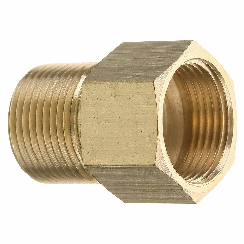 Pressure Washer Coupler Metric M22 15mm Male Thread to M22 14mm Female Fittings