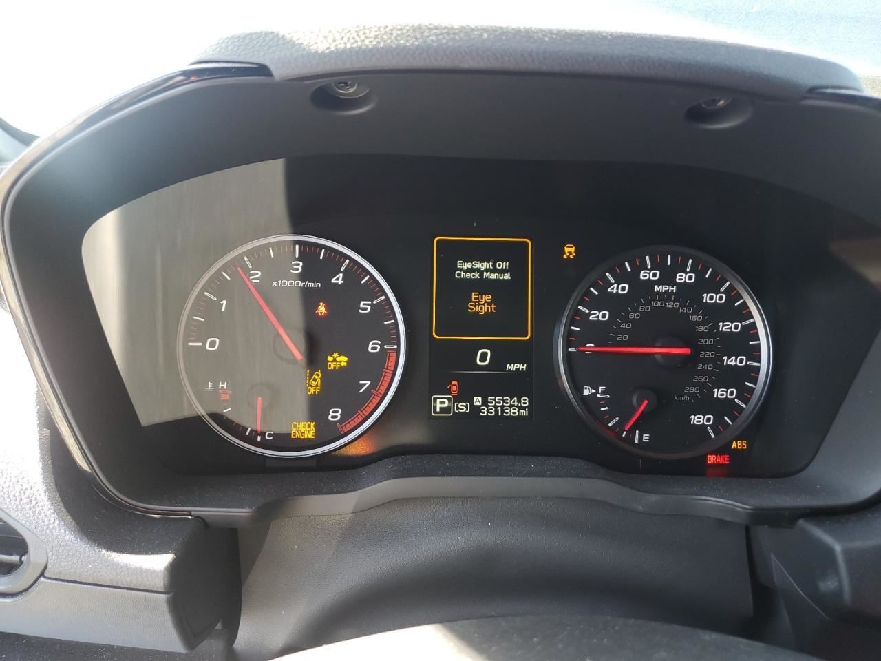 Speedometer MPH Fits 22 WRX 4703943