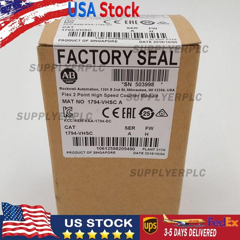 New AB 1794-VHSC Flex I/O Very High Speed Counter module 1794VHSC