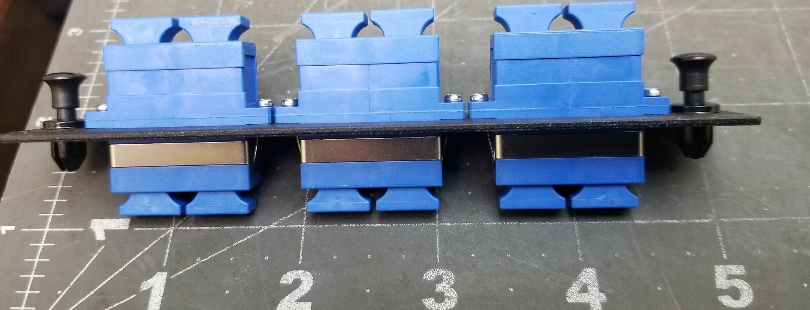 BLACK BOX JPM405A-R2 3 DUPLEX SC PAIRS FIBER ADAPTER PANEL [B8BD]