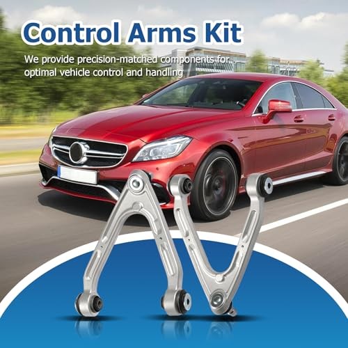 10Pcs Front Upper and Lower Control Arm Ball Replacement for Hummer H3 2006