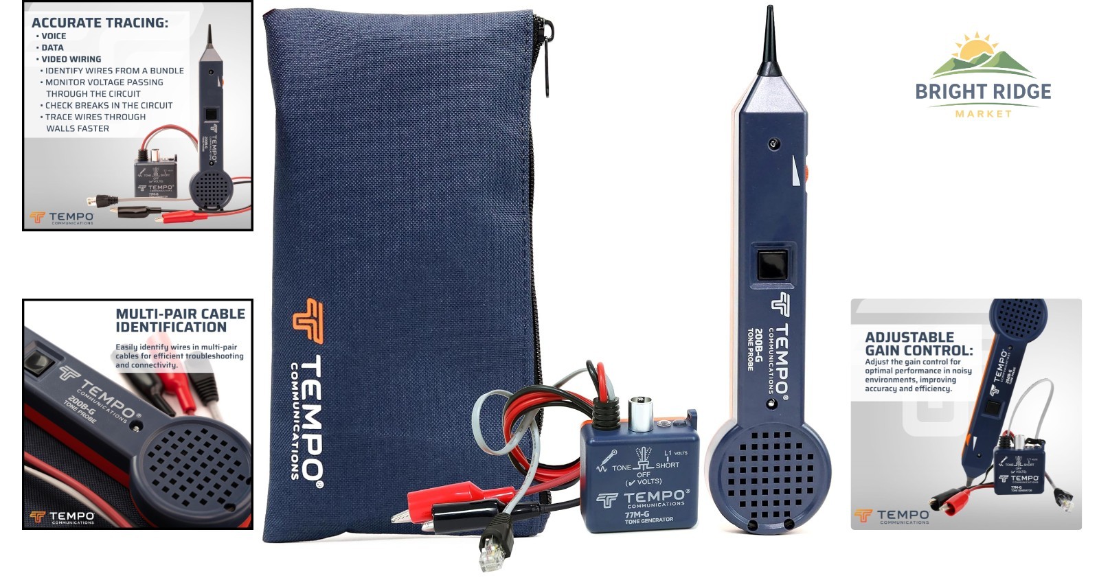 Multi-Pair Cable Tracer for Accurate Wiring Identification and Troubleshooting