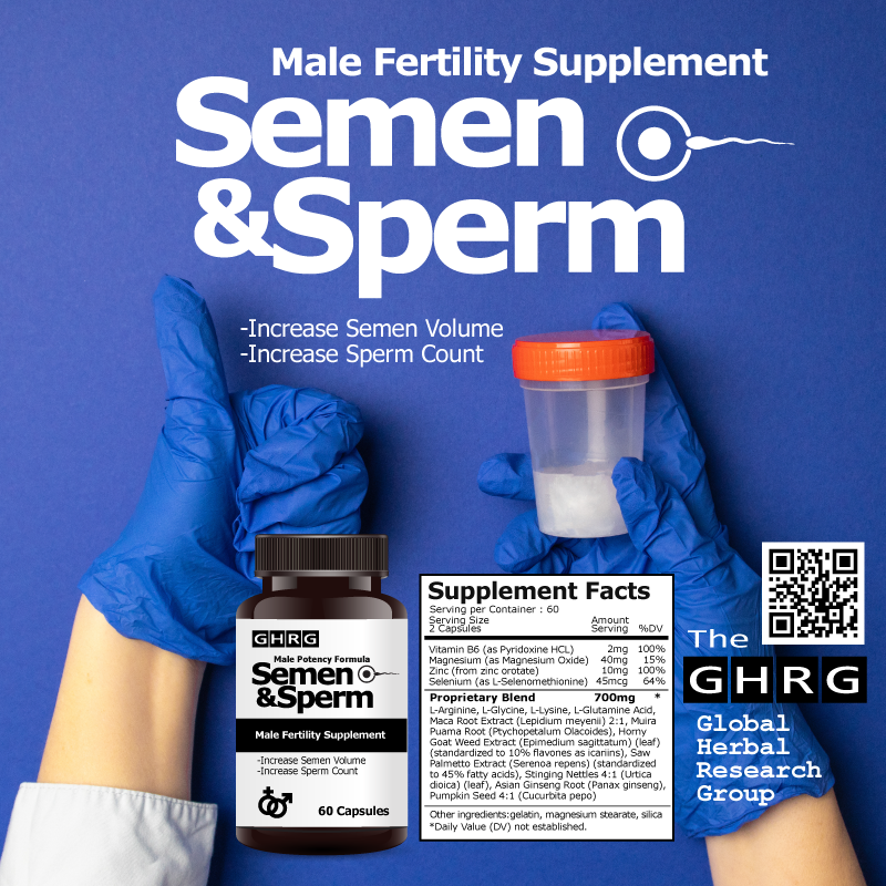 Semen & Sperm, Male Supplement, Improving through Diet and Lifestyle Changes