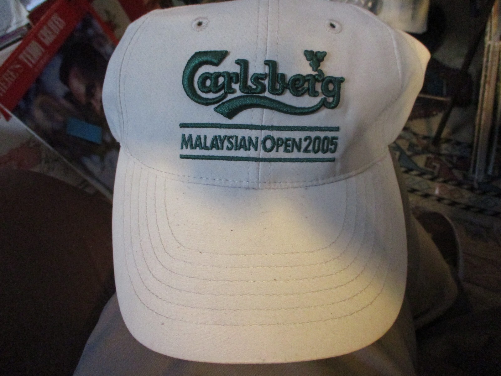 NWOT 2005 MALAYSIAN OPEN Logo Adjustable Hat Carlsberg