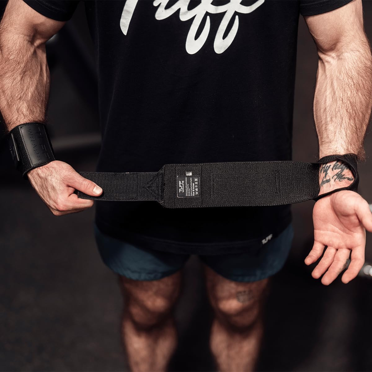 Villain Wrist Wraps for Weightlifting & Powerlifting – Adjustable Support Straps