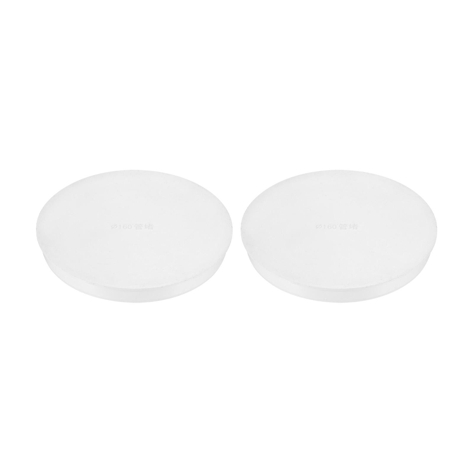 2Pcs 151mm OD Pipe Hole Plug Round Fencing Post Tubing Insert Cover Pipe End Cap