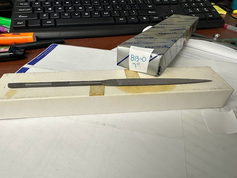 CORRADI RIFFLERS CUT FILES LOT OF 6 7" LOT OF 0 CUT:0 SERIES: 813