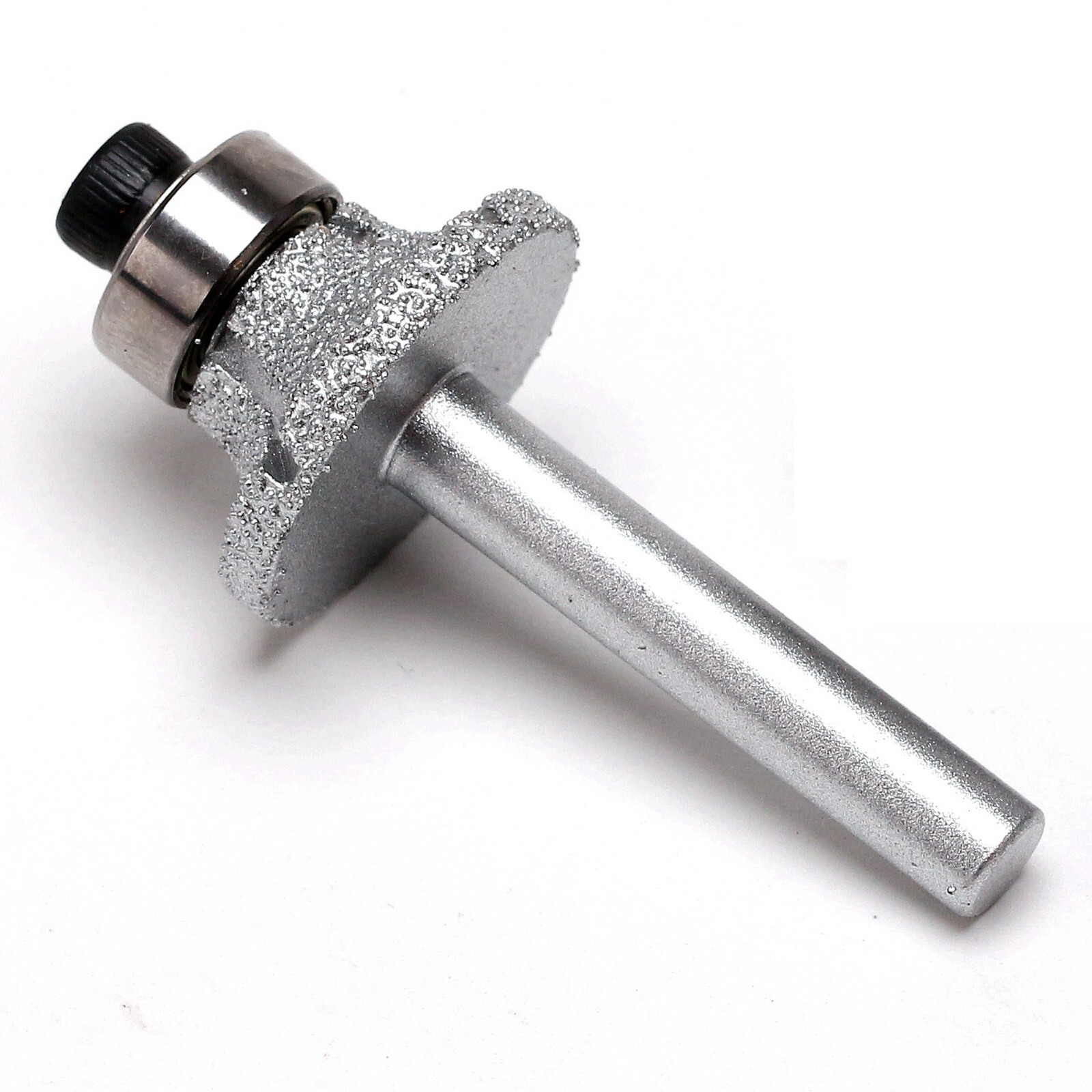 Diamond Router Bit Radius 6mm 1/4" Grit 60 Brazed Profile Wheel Tools For Stone