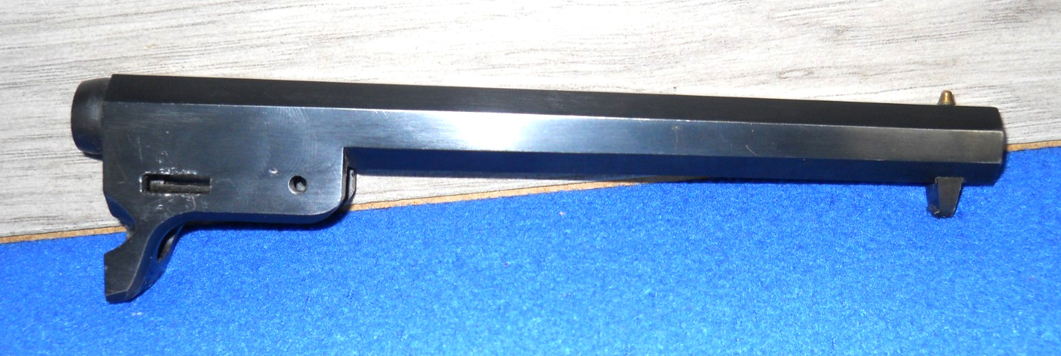 A.S.M 1851 NAVY .36cal BP Revolver 7.5" OCTAGON BARREL ASSEMBLY   #CL7814
