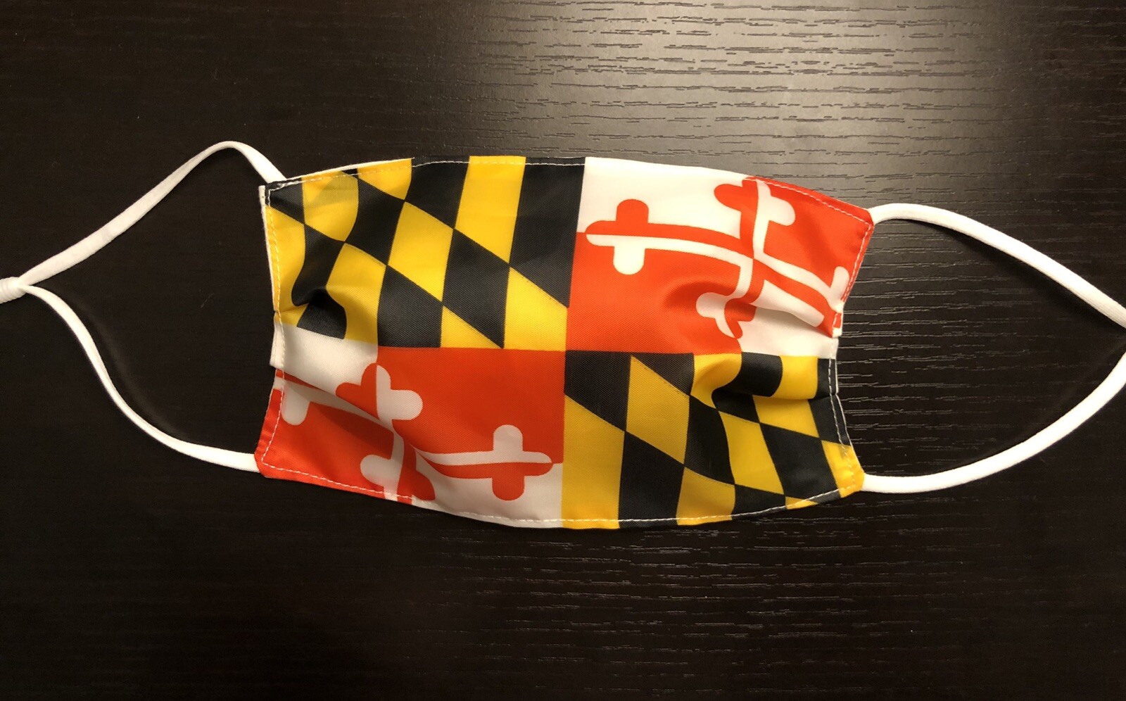 2 Pack Maryland State Flag Face Mask Adjustable BUY ONE GET ONE FREE