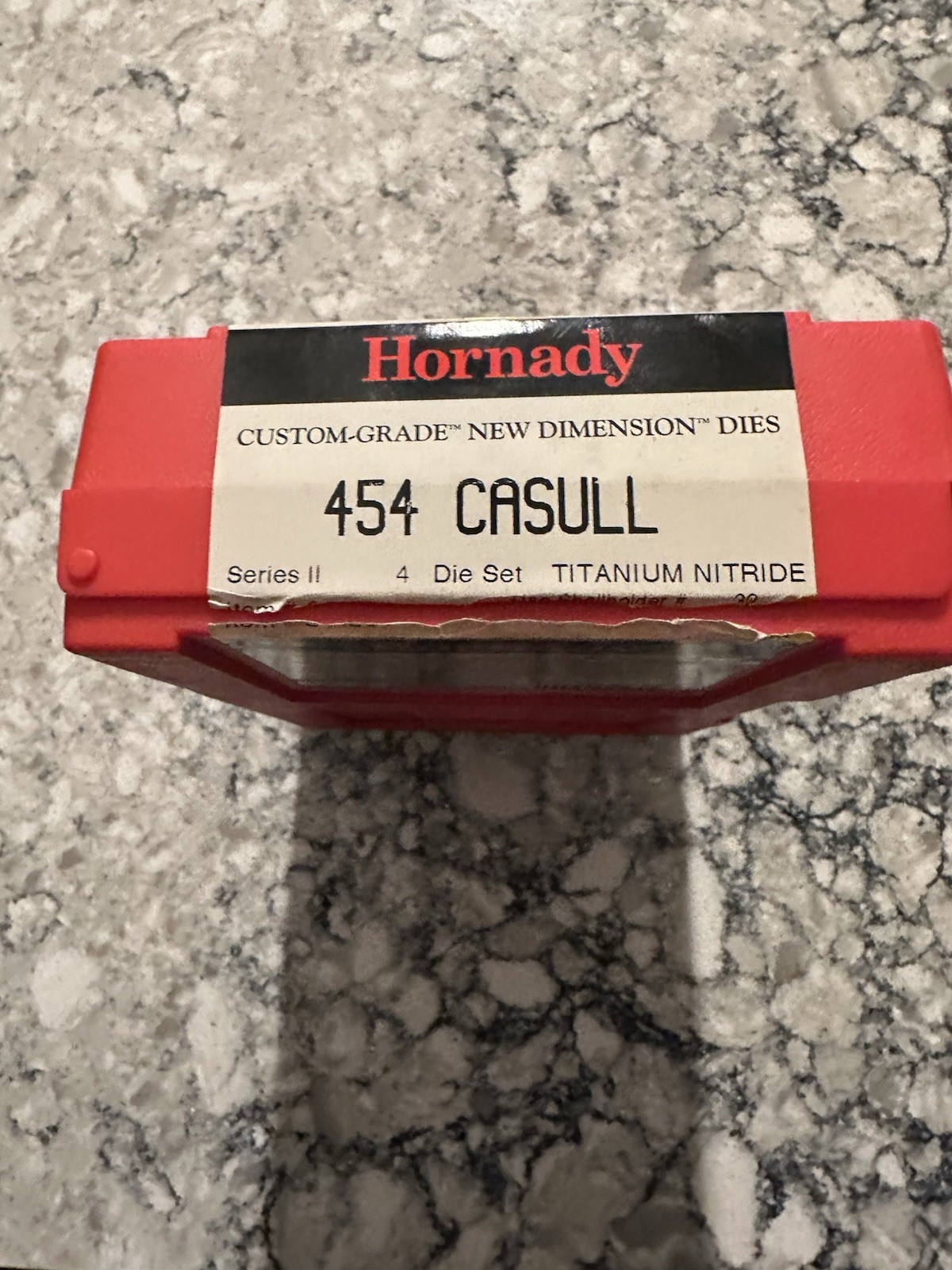 Hornady Custom Grade New Dimension Nitride 4-Die Set for 454 Casull