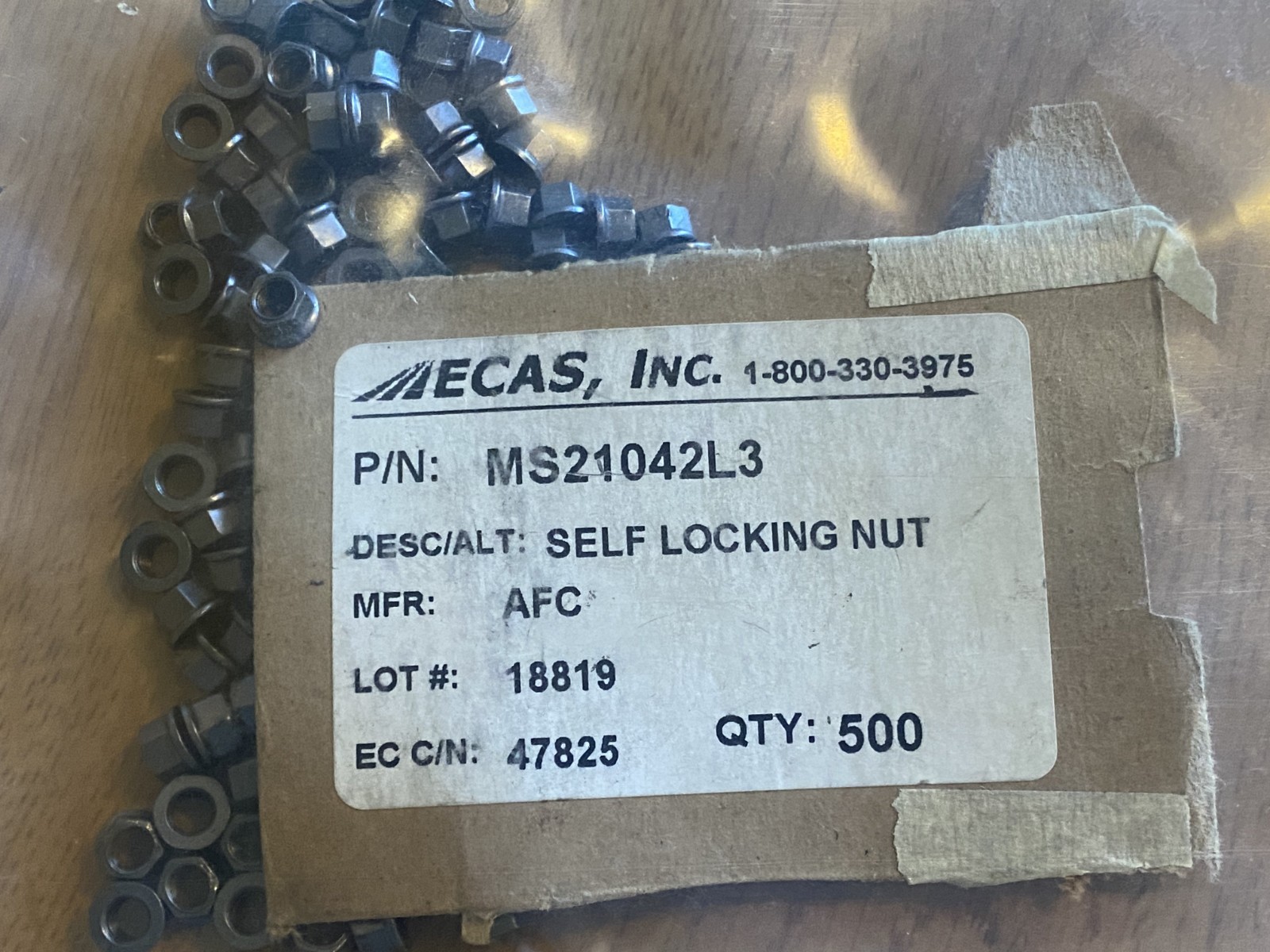 -NEW- NUT MS21042L3 **LOT OF 50 PIECES**