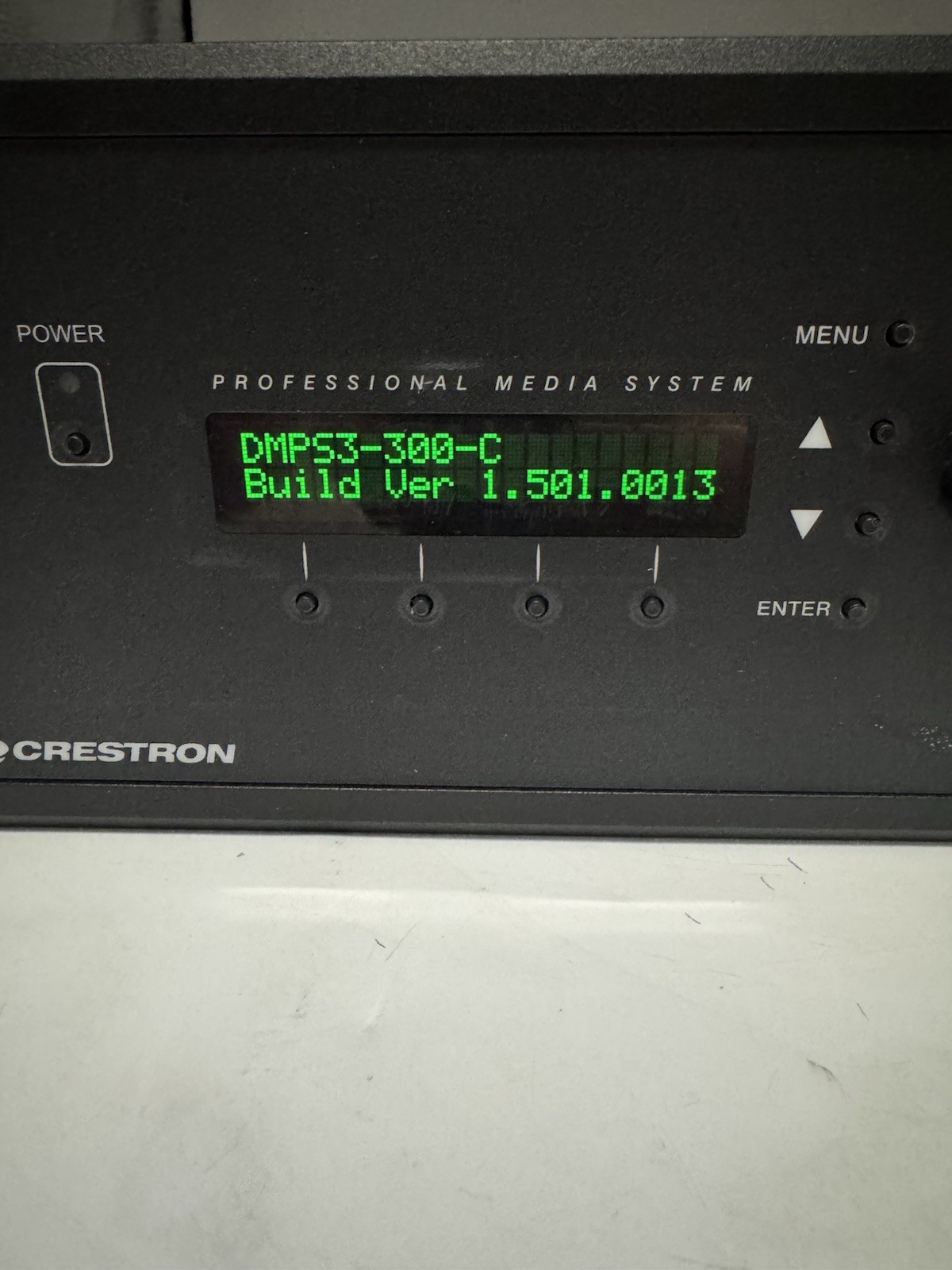 Crestron DMPS3-300-C 3-Series 4K DigitalMedia Presentation System.