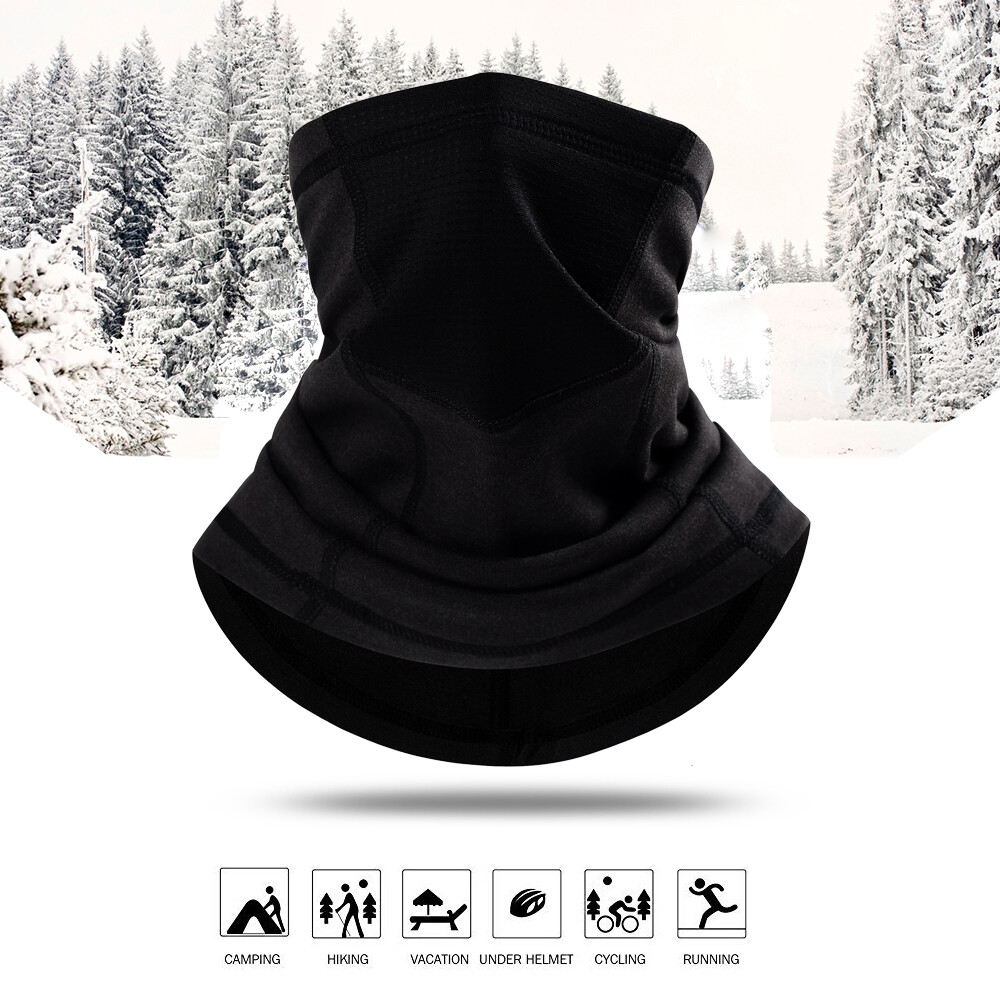 Winter Warmer Neck Gaiter Windproof Half Face Mask for Ski Motorcycle Cycling US