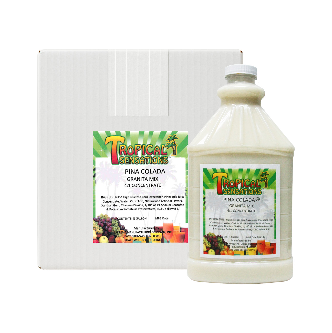 Pina Colada Frozen Drink Pina Colada Granita/cocktail 6/64 oz bottles