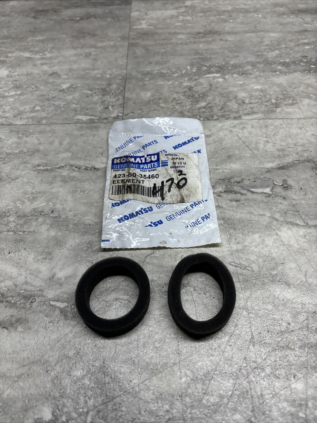 Lot Of 2 OEM Komatsu 423-60-35460 Element, New