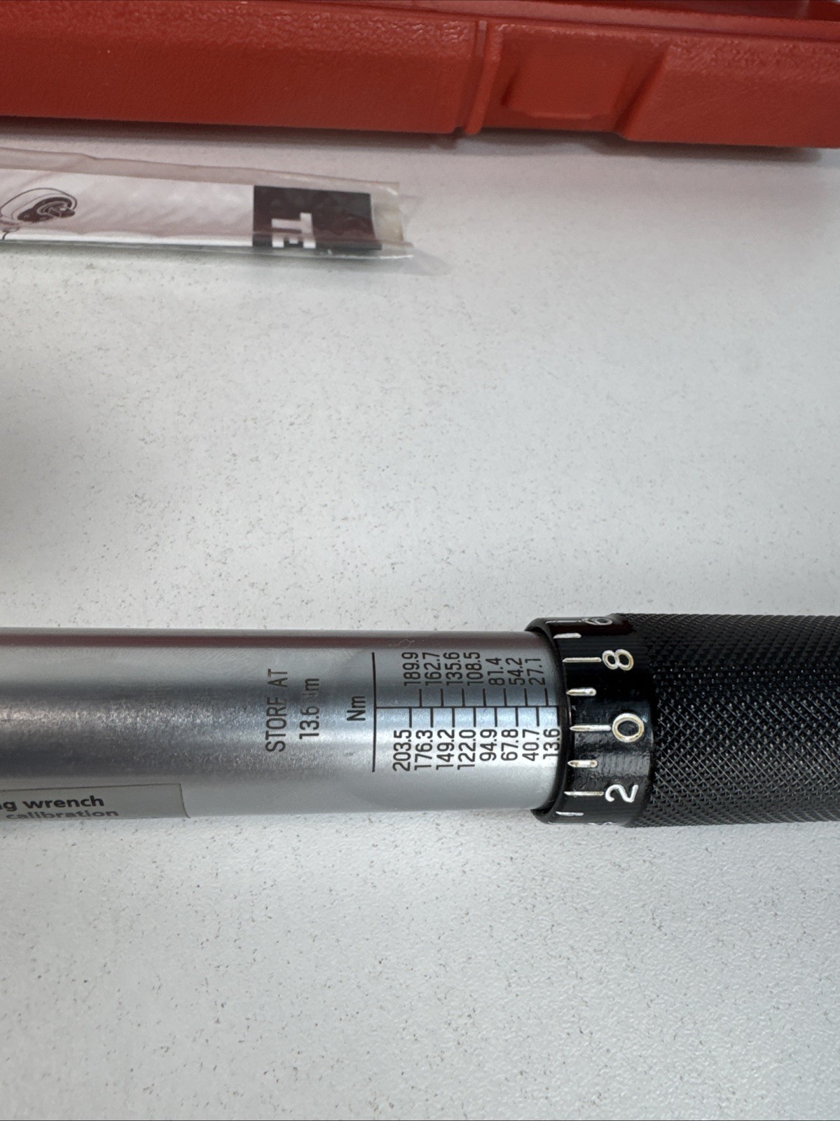 TEKTON 24335 1/2 inch Click Torque Wrench