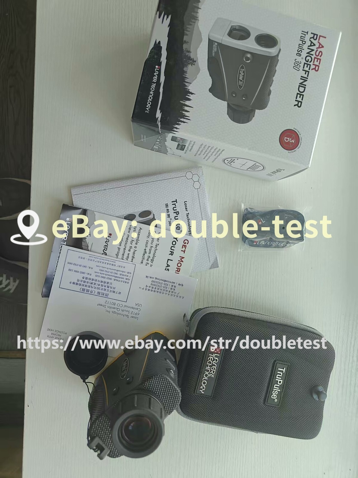 Tupas Trupulse 200 rangefinder, 98 new! Black body#dou