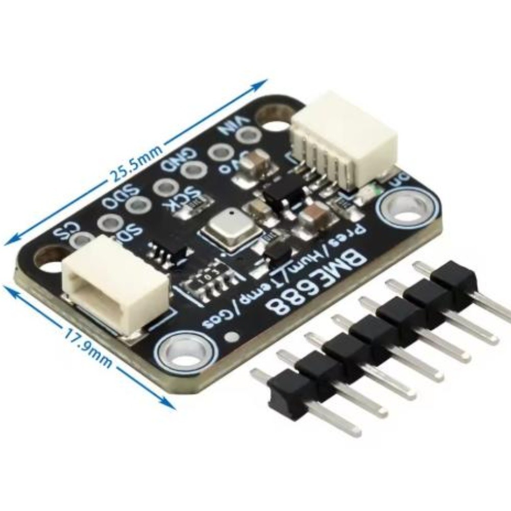 BME688 Digital Sensor Module for Simultaneous Temp Humidity and Gas Detection