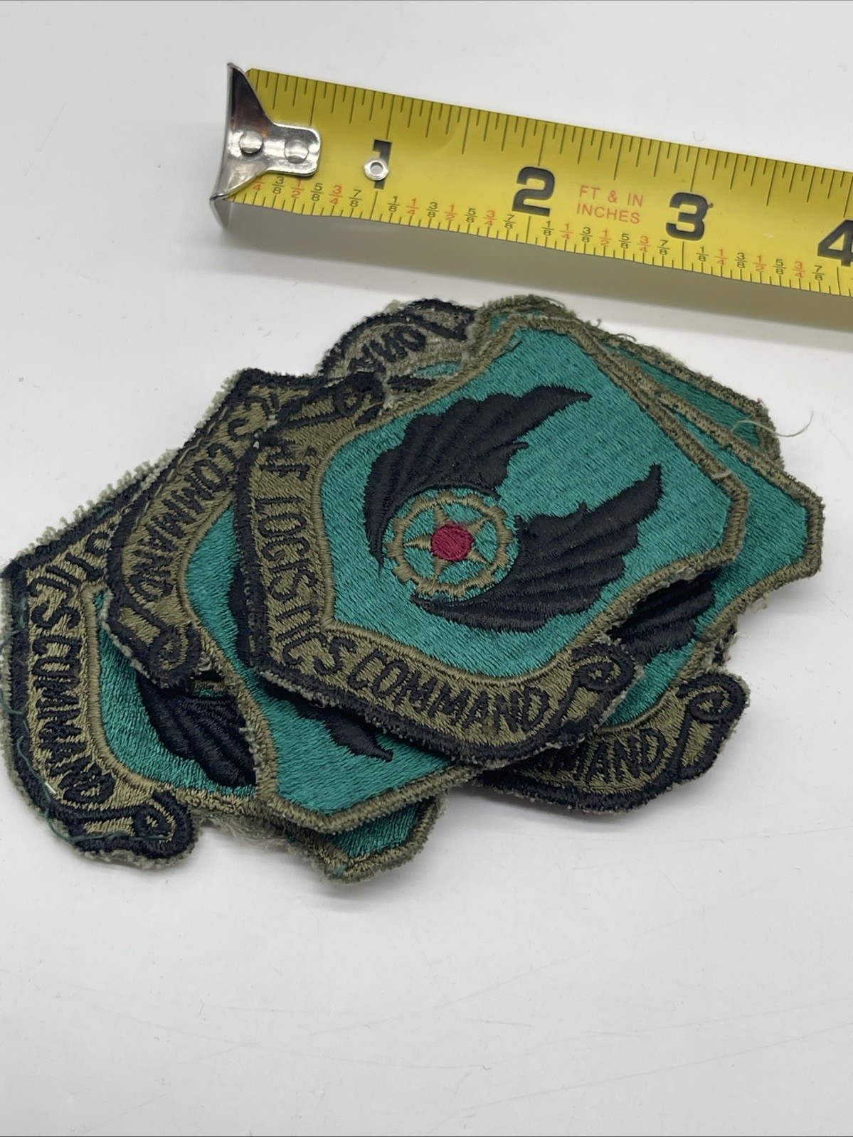 U.S. Military USAF AF Logistics Command Patch Insignia Cut Edge Subdued Sew On