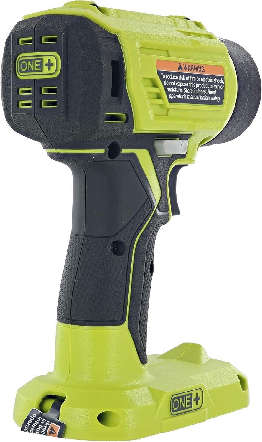 Portable 18-Volt Heat Gun - 10 Seconds Heat-Up with LED Light and Nozzles