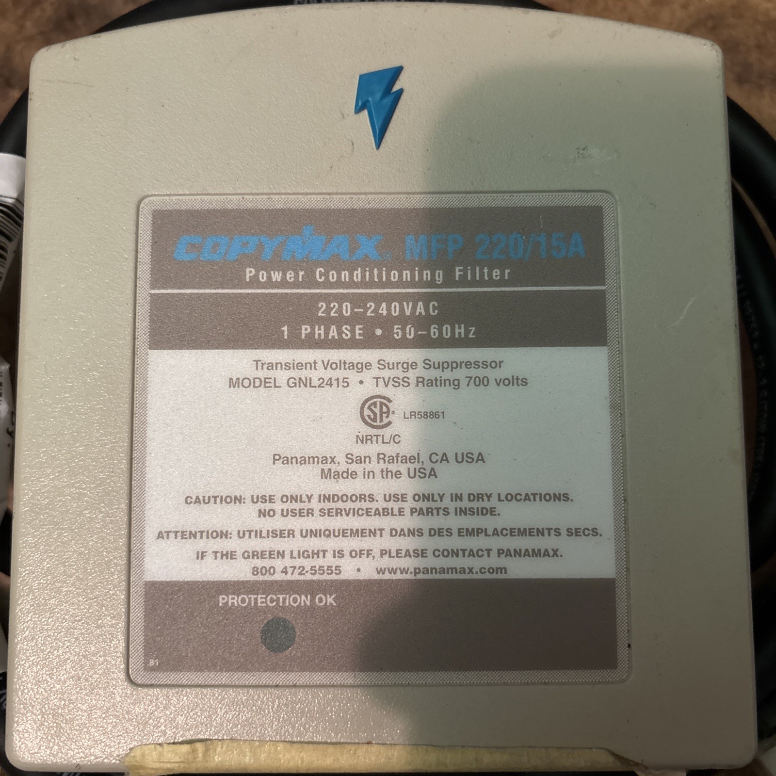 COPYMAX Power Conditioning Filter GNL2415