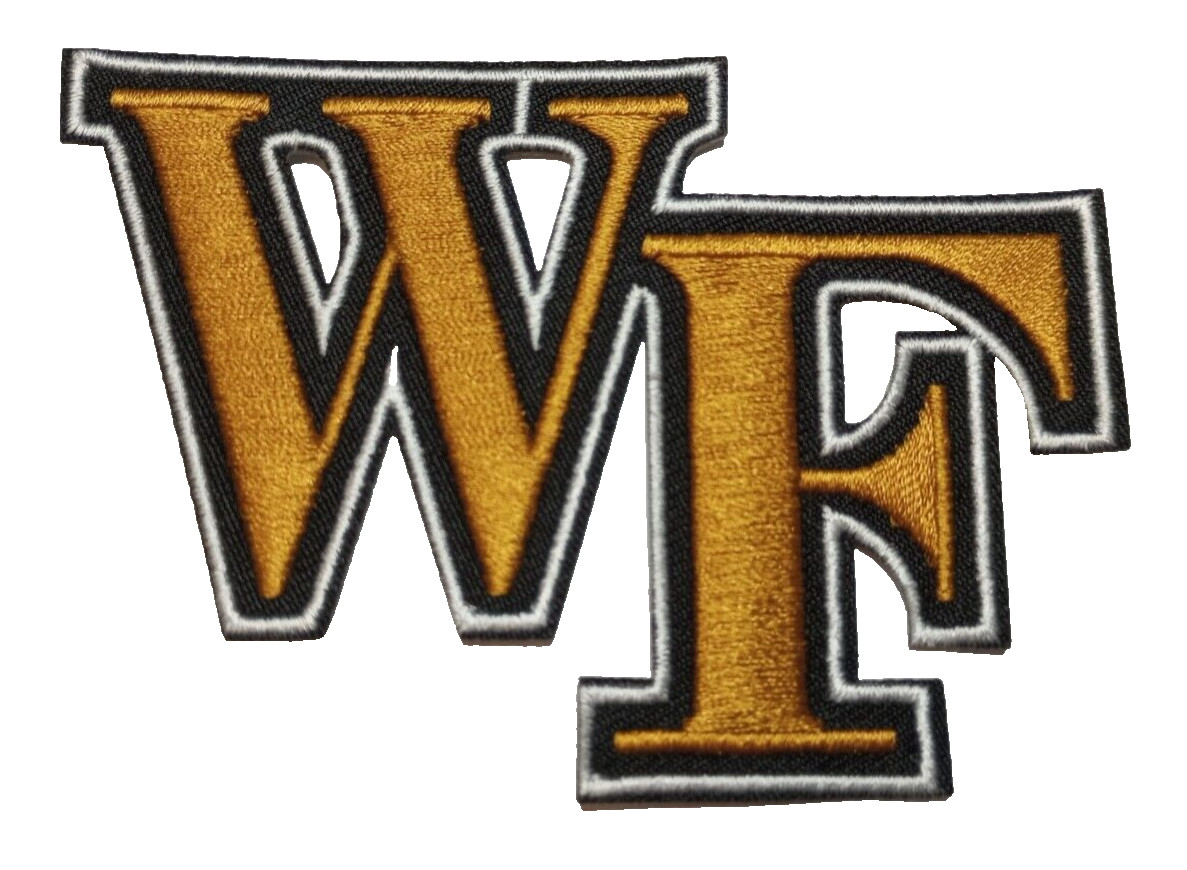 Wake Forest Demon Deacons~Embroidered PATCH~3 1/2" x 2 1/2"~Iron On