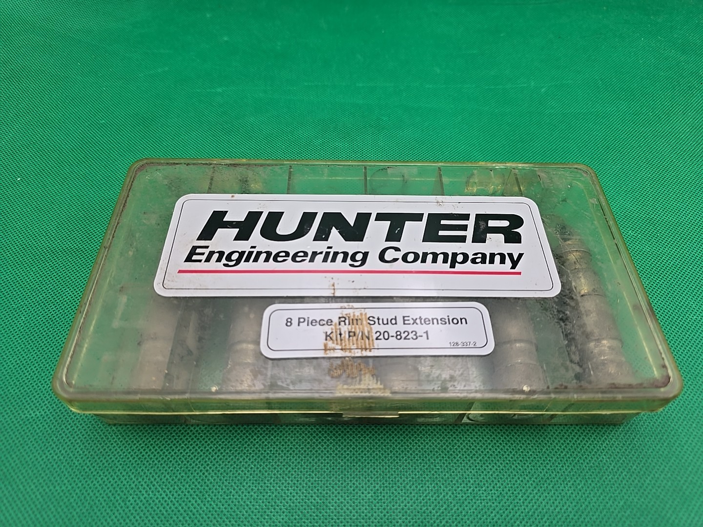 Hunter Eng. 20-823-1 Rim Stud Extension Kit 8 Piece Alignment Clamp Set Case