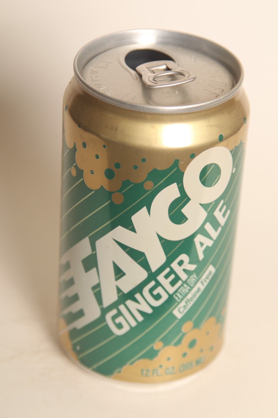 Faygo Ginger Ale soda can - 12oz 1990