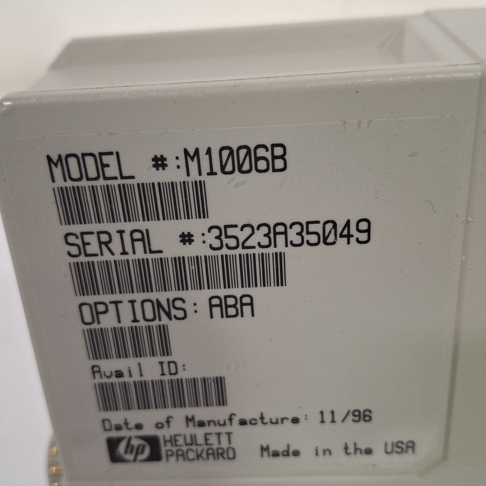Philips M1006B Single Parameter IBP Module