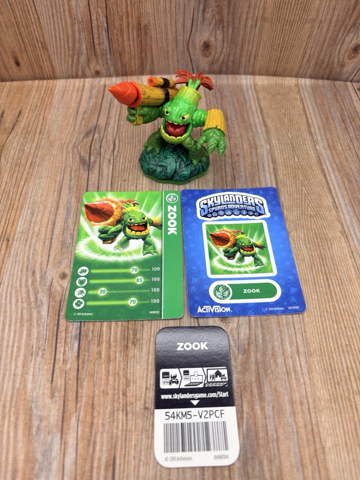 Skylanders Spyro's Adventure Figure - Zook - Life Element