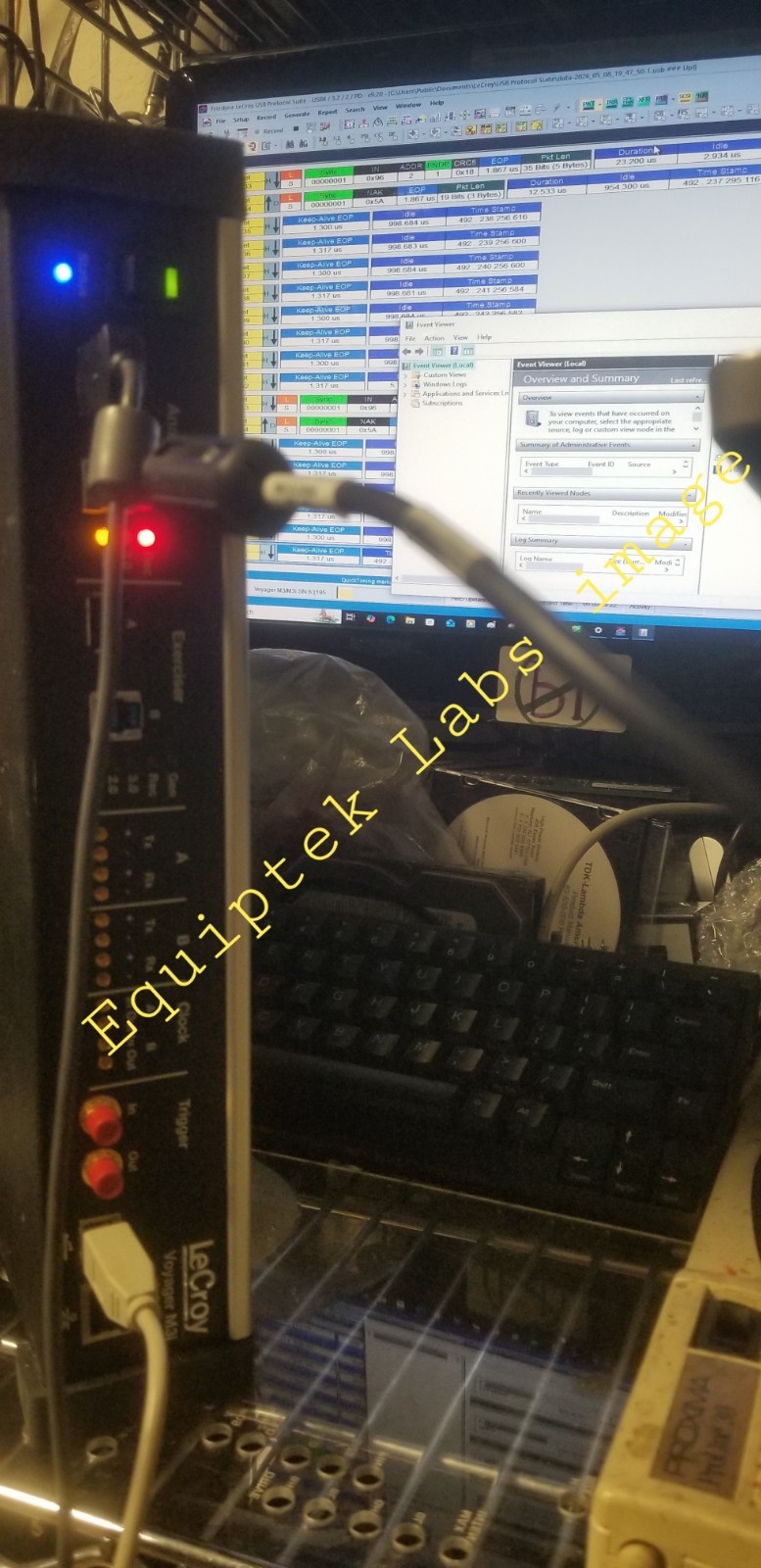 LeCroy Voyager M3i USB Analyzer FULLY TESTED! USB 3.0 4GB memory