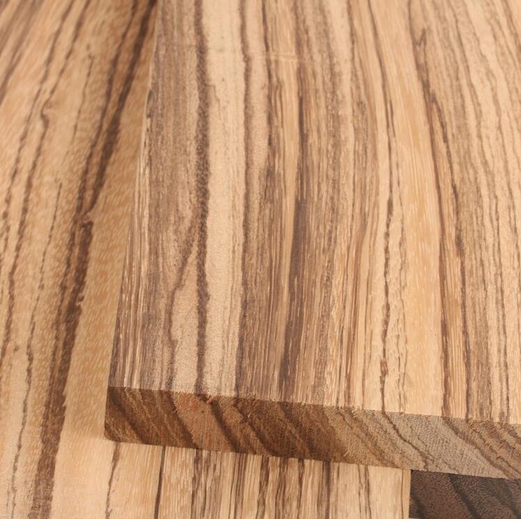 ZEBRA WOOD 2 Pieces Microberlinia Knife Handle Material Scales Blanks