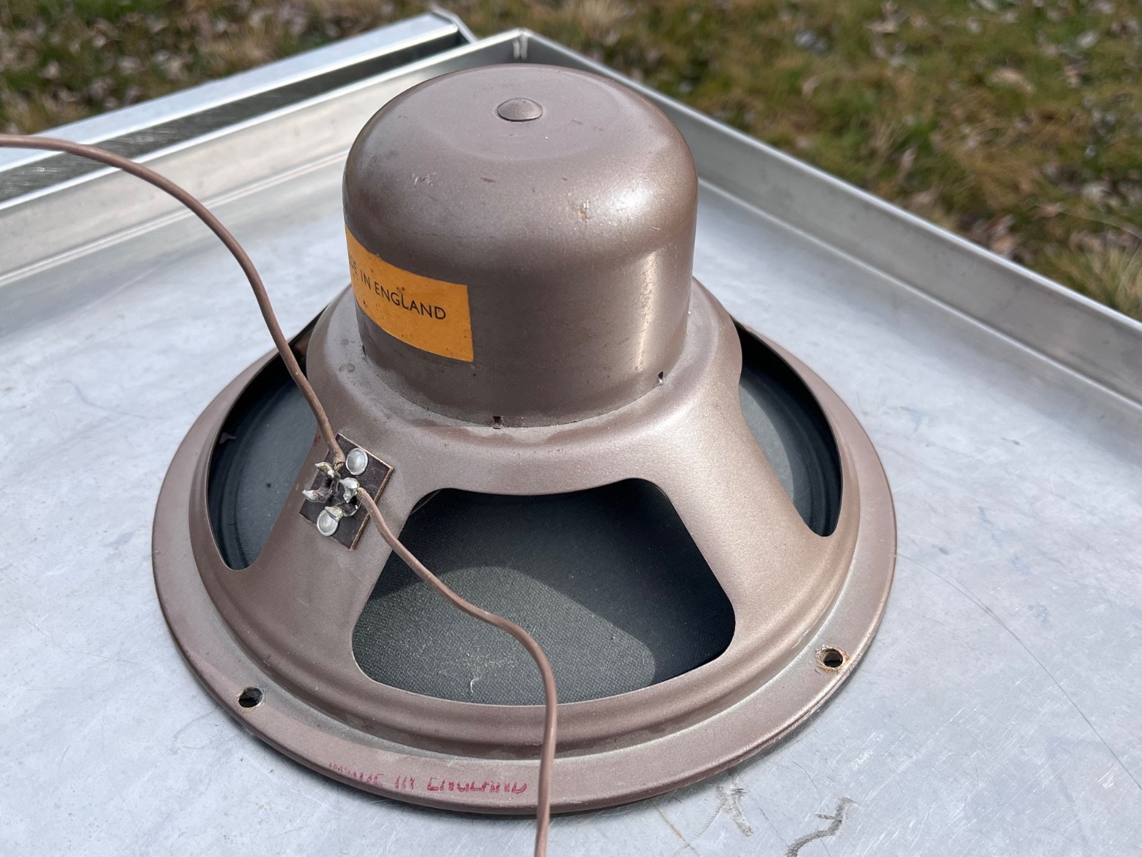 sonotone wr8 8 inch woofer vtg Plessey