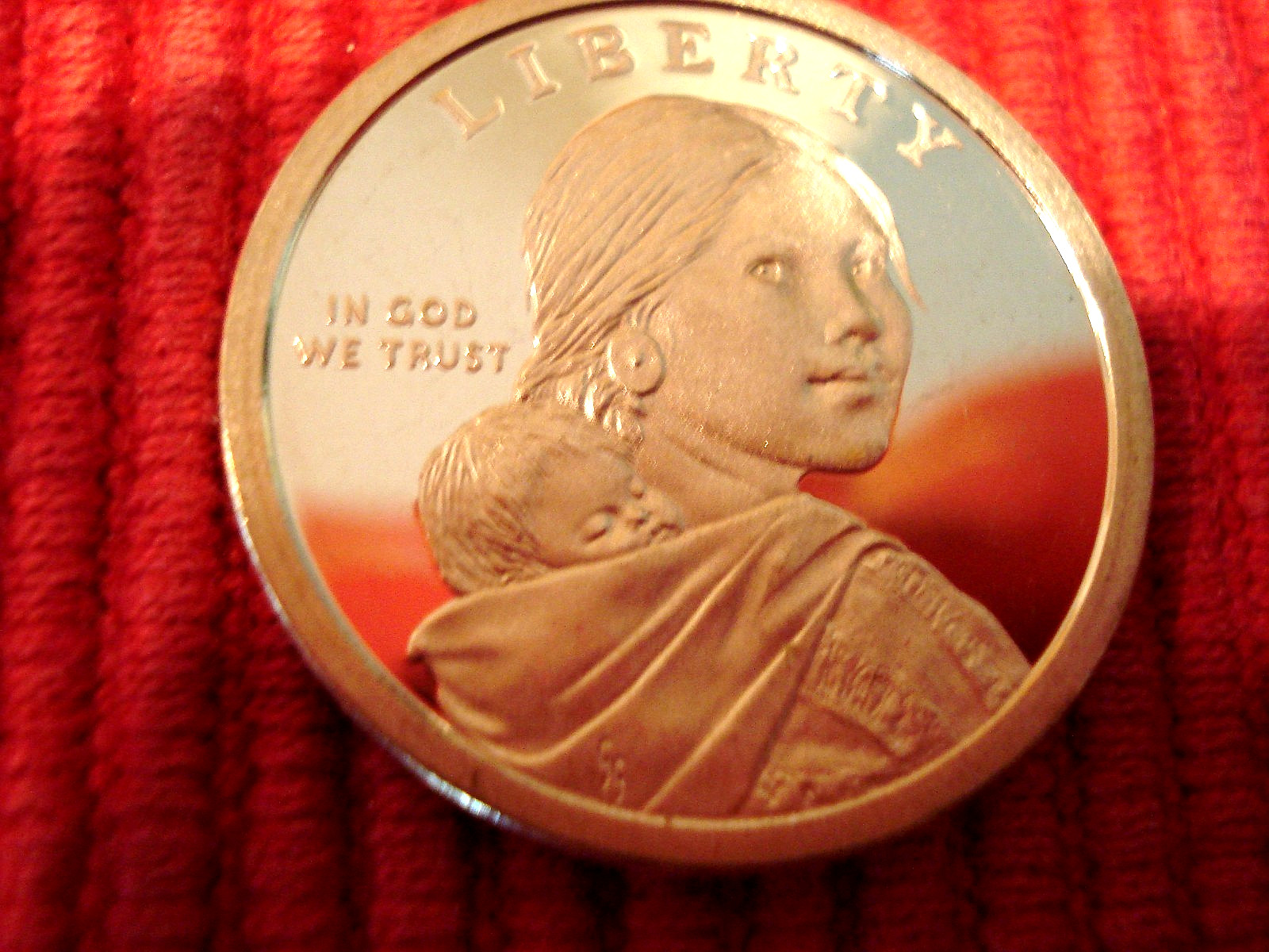 2012 S Sacagawea Native American Gem Proof Dollar