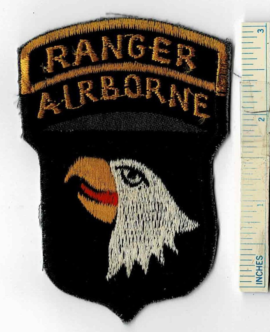 Vietnam War RANGER 101st AIRBORNE Screaming Eagles US Army Paratrooper Patch Nam