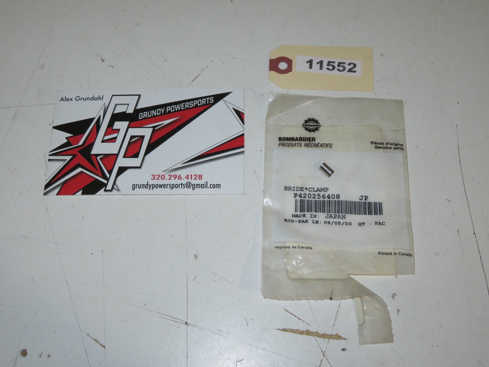 Ski-Doo - New OEM Hose Clamp Qty 1 - 420256408