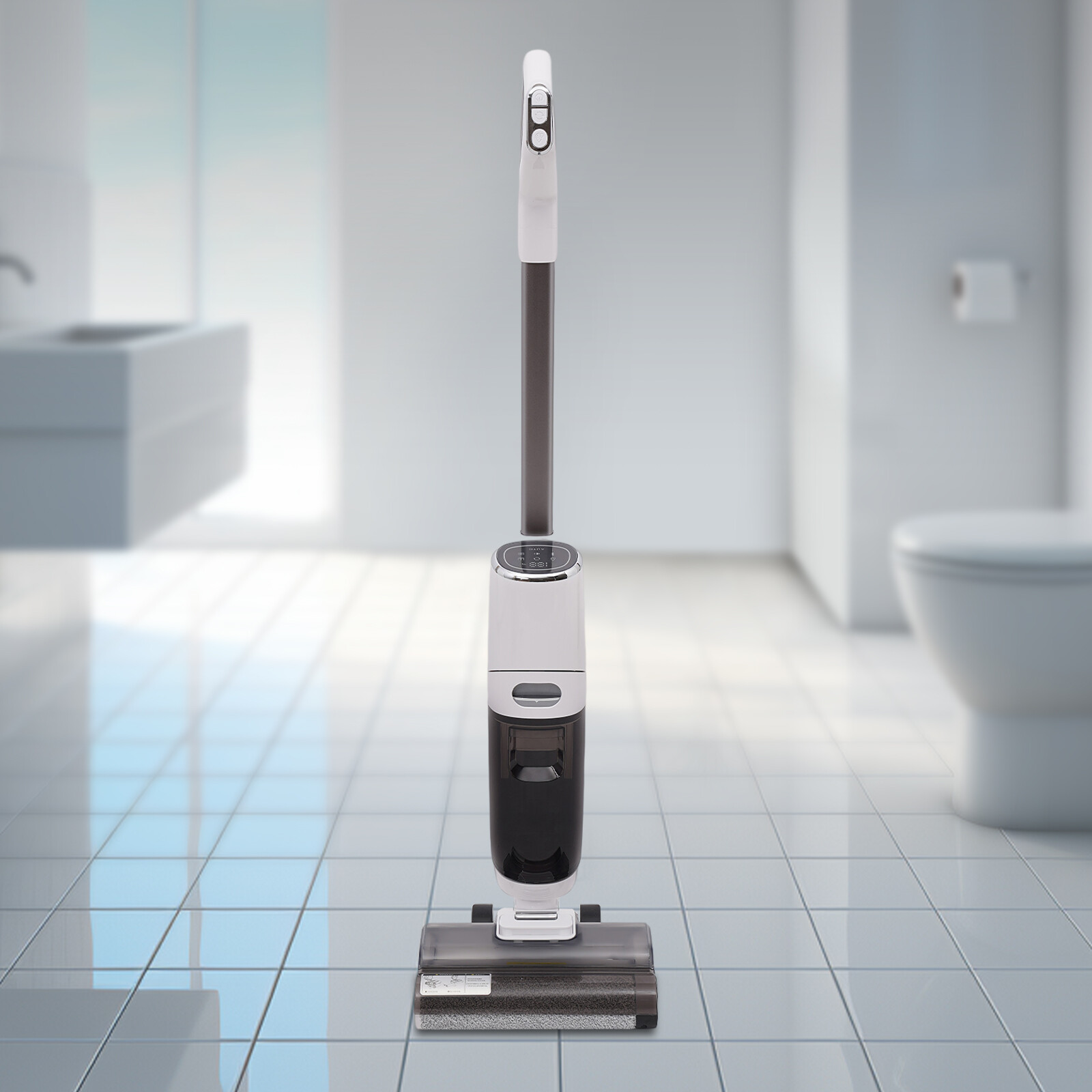 Wet Dry Vacuum Cleaner One-Step Mop Cordless Hardwood Floor Vacuum Cleaner 600ml