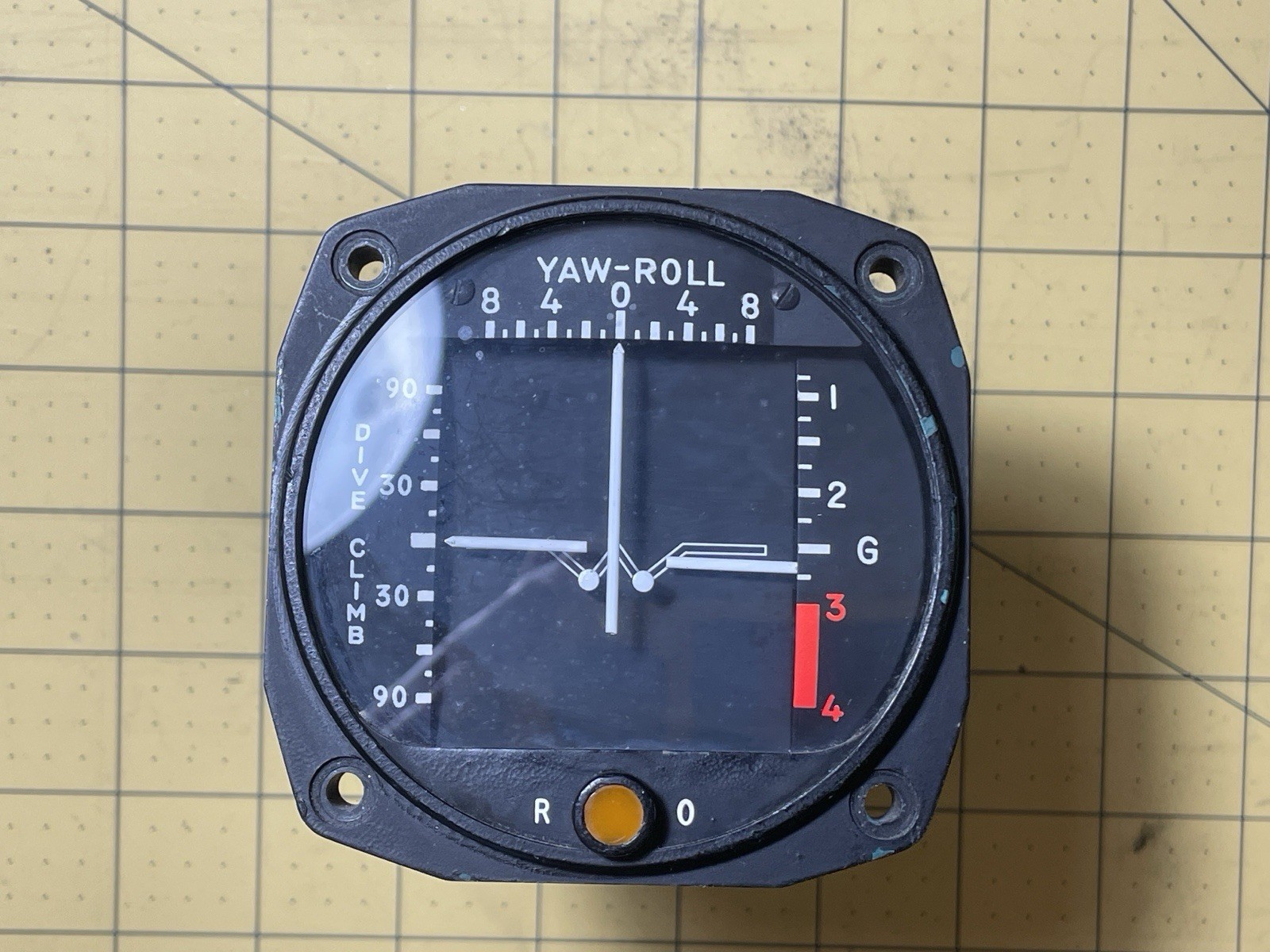 Marion / MPLS-Honeywell MH6-300 Yaw-Roll Climb G Indicator – LABS Toss Bombing