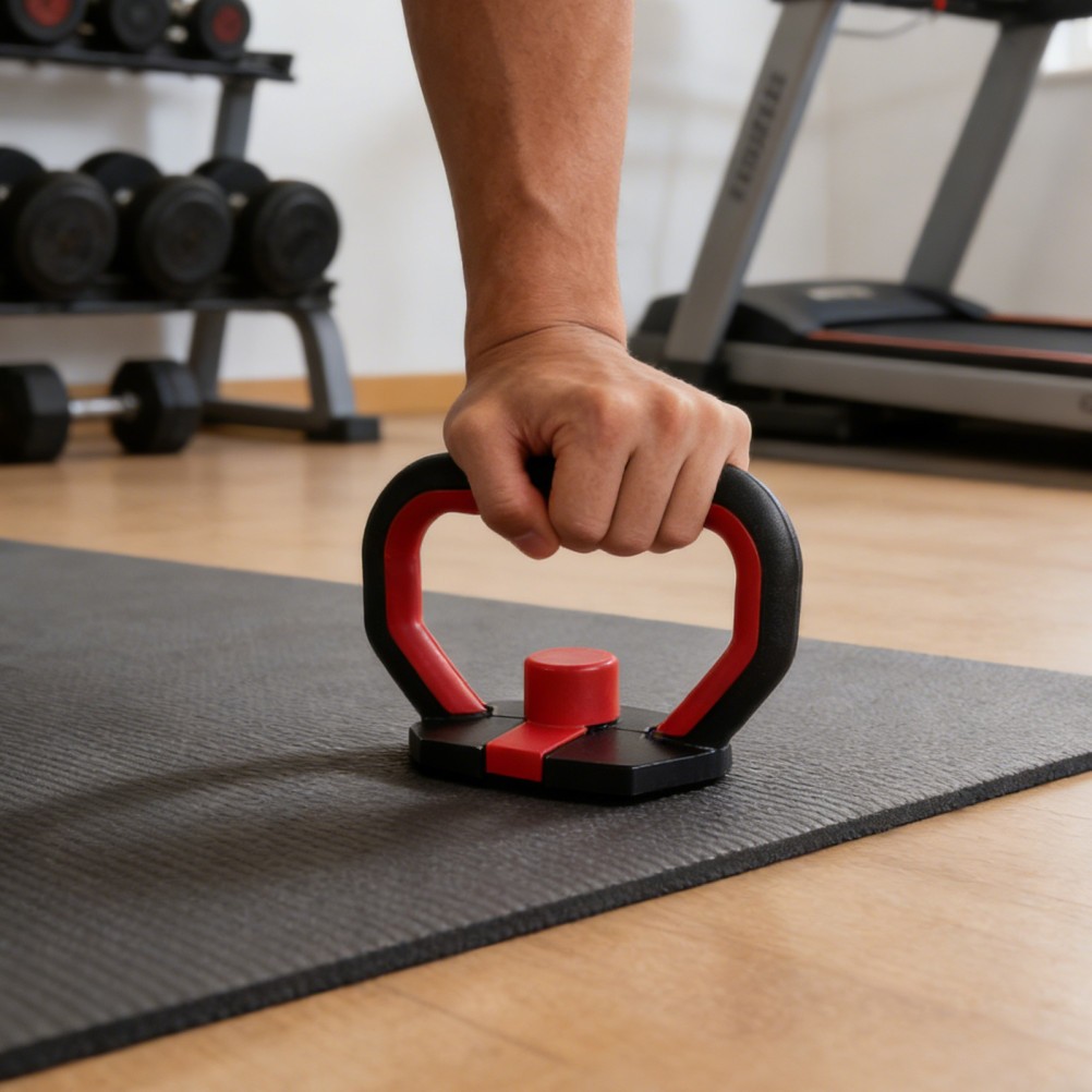 Kettlebell Dumbbell Handle: Kettlebell Attachment Kettle Grip for Weight Plates