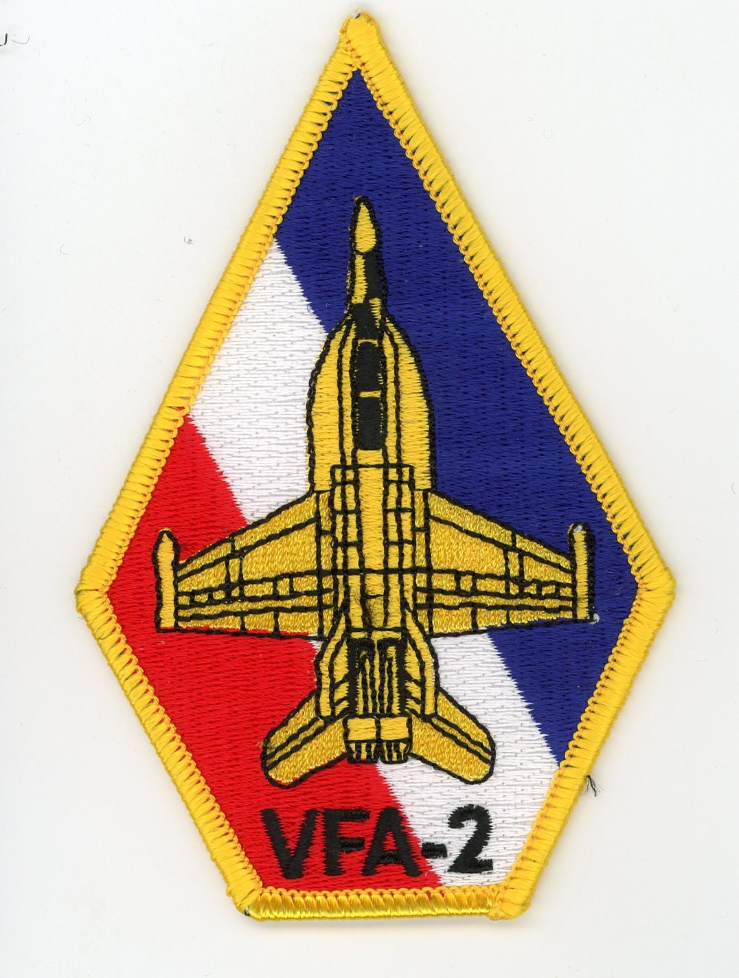 PATCH USN F/A-18 HORNET VFA-2 BOUNTY HUNTERS IRON ON PARCHE