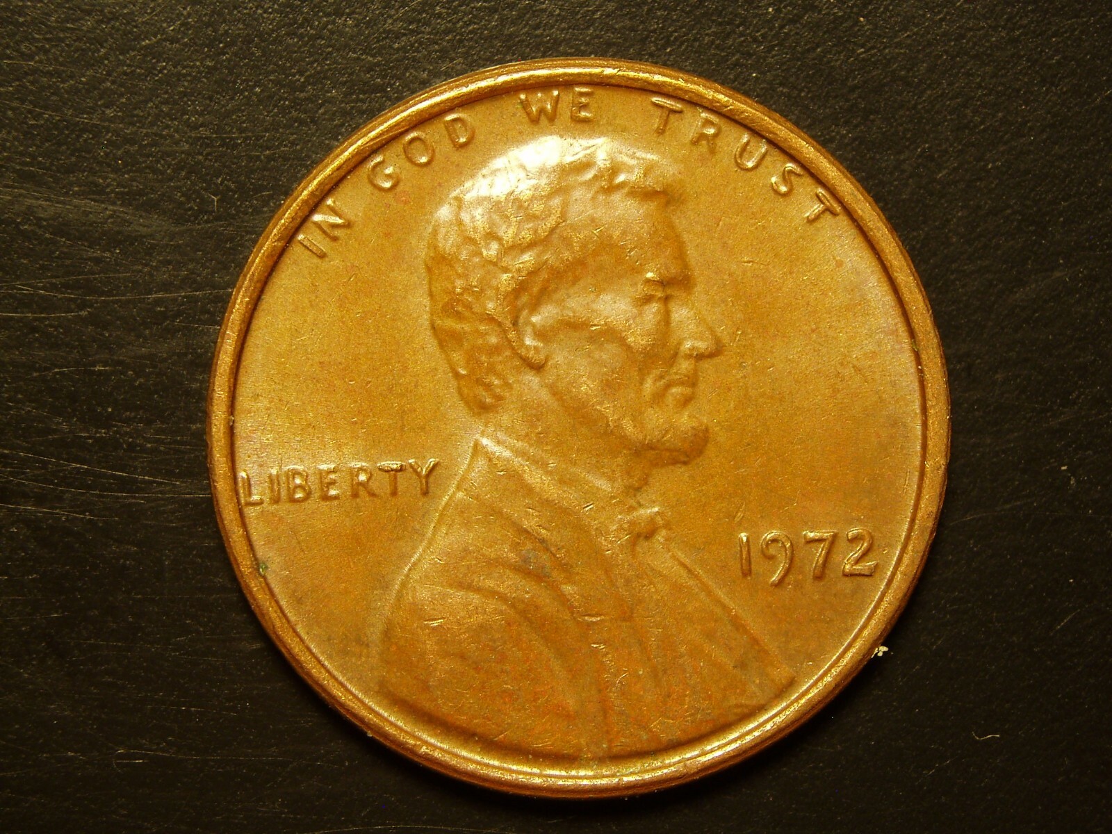 1972 ONE LINCOLN MEMORIAL CENT #20