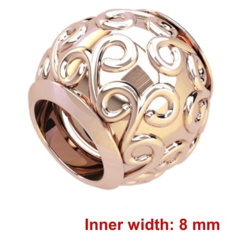2 pcs  Bead Wax patterns for lost wax casting jewelry/injection wax_92211