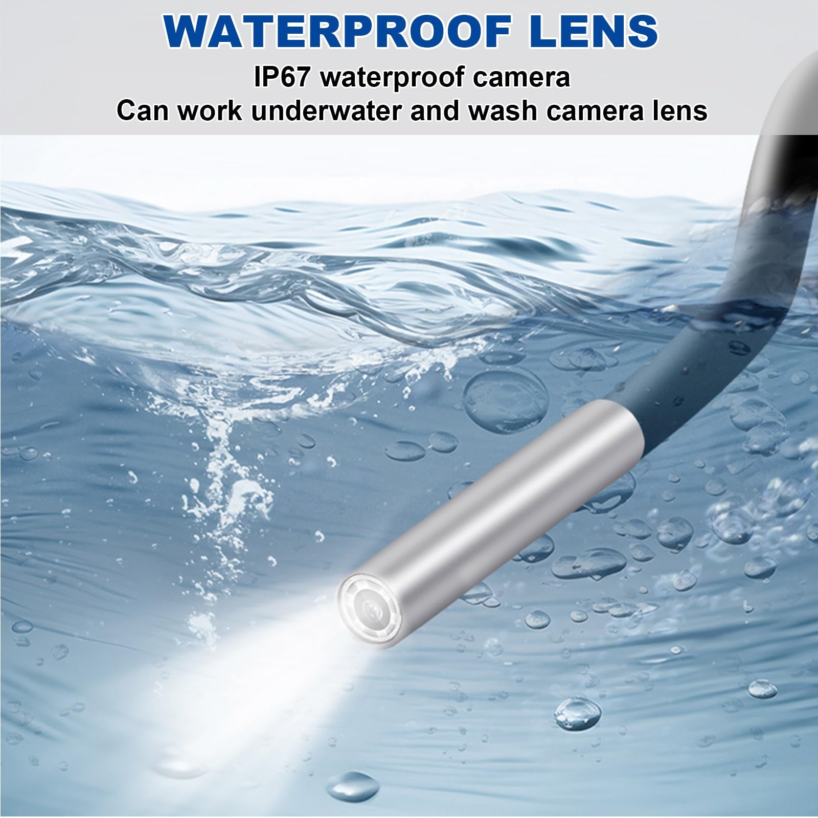 3.9mm Small Hole Borescope, Aperture Endoscope Camera - Suitable for. 20...